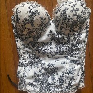 Vintage corset top